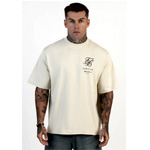 Ecru Logo T-Shirt - Siksilk.com