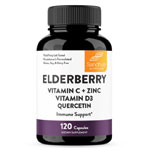 Elderberry With D3, Quercetin, Zinc - Sandhus Nutrition