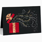 Elegant Holiday Surprise Card : The Gallery Collection