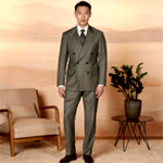 Ellis Double Breasted Suit : SpierAndMackay