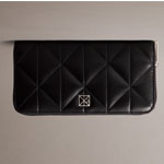 Emblem Long Zip Around Wallet - Calvin Klein