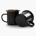Enamel Espresso Cup , Barebones Living