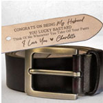 Engraved Leather Belt | Macorner