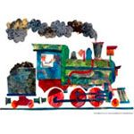Eric Carle Print - Train