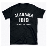 Alabama Established Basic T-Shirt | Hometownapparel.com
