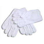 Exercise White Cotton Gloves : CynthiaRowland