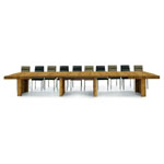 Extendable Table In Knotted Oak : Konte Design