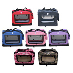 Fabric Crate Foldable Pet Carrier : HugglePets