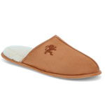 Faux-Fur-Lined Mule Slipper , Pavers.co.uk