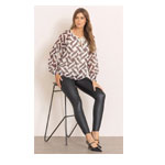 Faux Leather Leggings | Klass.co.uk