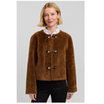 Faux Shearling Jacket - Foxcroft Collection