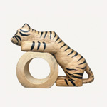 Felino Tiger Napkin Ring : Casalatina.co.uk