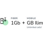 Fiber 1 GB + 1 GB Mobile Plan - Finetwork