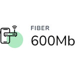 Fiber 600 GB + 55 MB Plan : Finetwork