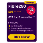 Fibre250 MBPS Plan : Connect Fibre Broadband