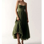 Fit & Flare Midi Dress - LarosaStyle