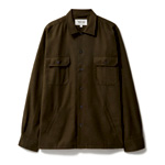 Flannel Dorset Moss Piccadilly Overshirt | Neemlondon.com