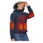 Fleece Heated Jacket : Dewbu.com