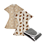 Fleece Zipadee Zip Sleep Set - Blooming Baby