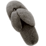 Fluffy Flip Flop House Slippers - Dream Pairs
