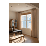 Florence Linen Blend Drapes Pleated - Luxdrape