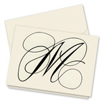 Flourish Note Single Thick : EmbossedGraphics
