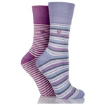 Foot Pastel Stripe Sock | Sockbuy