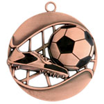 Football Medal Bente Xxl Bronze  - Pokalspezialist