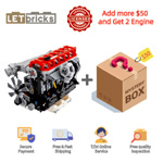 Four Stroke Gasoline Engine Model | Letbricks
