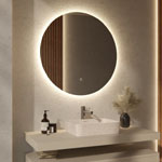 Frameless Bathroom Mirror : Mirlux.dk