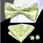 Fresh Green Floral Pre Tied : HiTie 