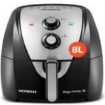 Fritadeira Air Fryer Mondial 8L : Angeloni