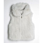 Fur Hooded Gilet - Riverisland.com