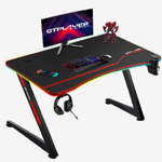 Z -Shaped Series Rgb Gaming Desk | Gtracing