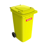 Garbage Can Yellow - Abfallscout