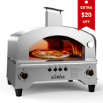 Gas Pizza Oven Sliver - Bighorn Outdoor