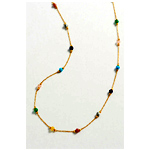Gemstone Bead Necklace : Estella-Bartlett