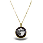 Gilded Luna Necklace | Yourmoonphase.com