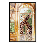 Giraffes Joined For Breakfast - Oliver Gal
