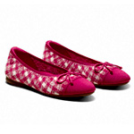 Girls Almond Toe Bow Flats - Vivaia