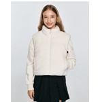 Girls Double Sided Cream Vest - Big Star