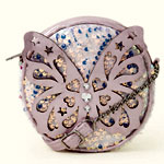 Girls Round Sequin Butterfly Bag , Accessorize