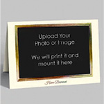 Gold Prismatic Border On Cream Happy Birthday - Gallerycollection