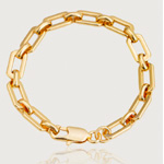 Gold Thick Chain Bracelet - Gracekarinonline