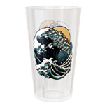 Great Wave Retro Sunset - Designbyhumans.com