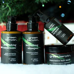 Green Keratin Hair Renaissance Gift Set : Green Keratin Skincare