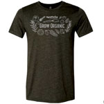 Grow Organic T Shirt | Agrothrive.com