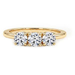 Grown Diamond Trilogy Ring : Tjc.co.uk