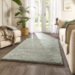 Hadley Eucalyptus Shaggy Rug | Rugsdirect2u.co.uk