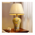 Handcrafted Enamel Ceramic Table Lamps - Lightsin